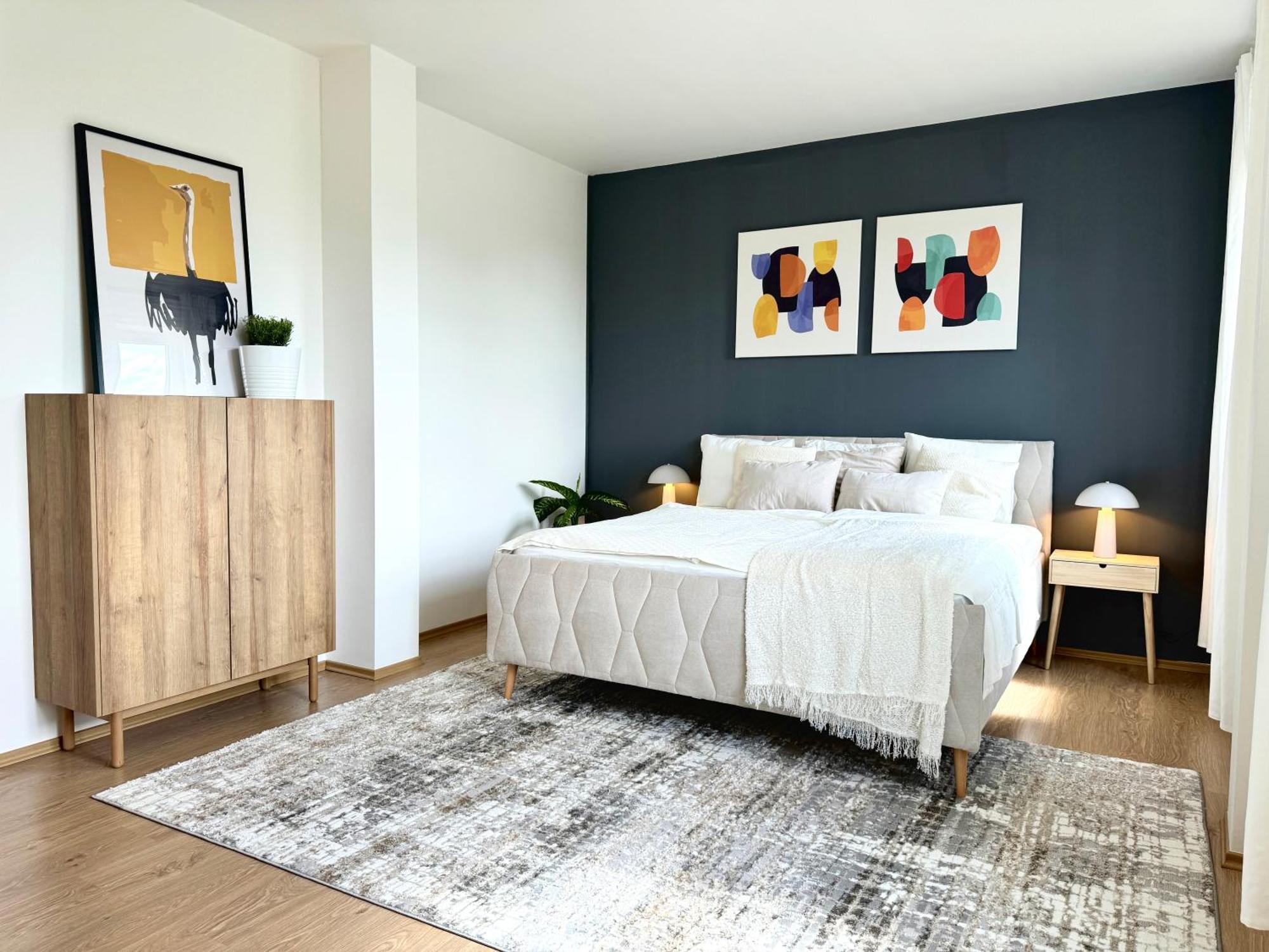 Appartement 96m2 Designer Apartment, Free Garage Parking Prague